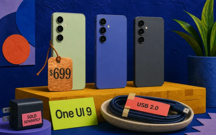 Galaxy S26 FE: $699 Fan Edition with One UI 9 and a USB 2.0 catch